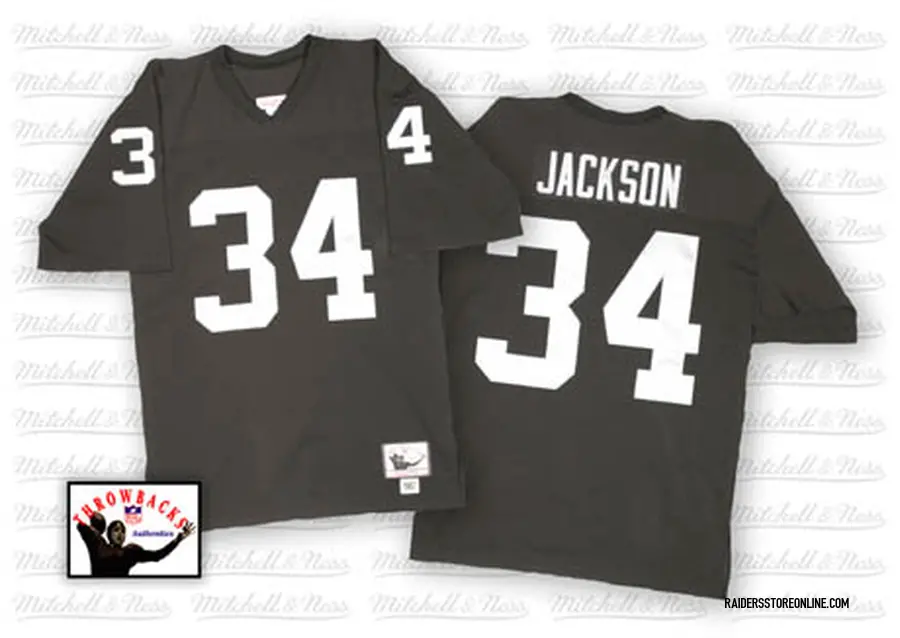 Mitchell and Ness Bo Jackson Las Vegas Raiders Youth Authentic