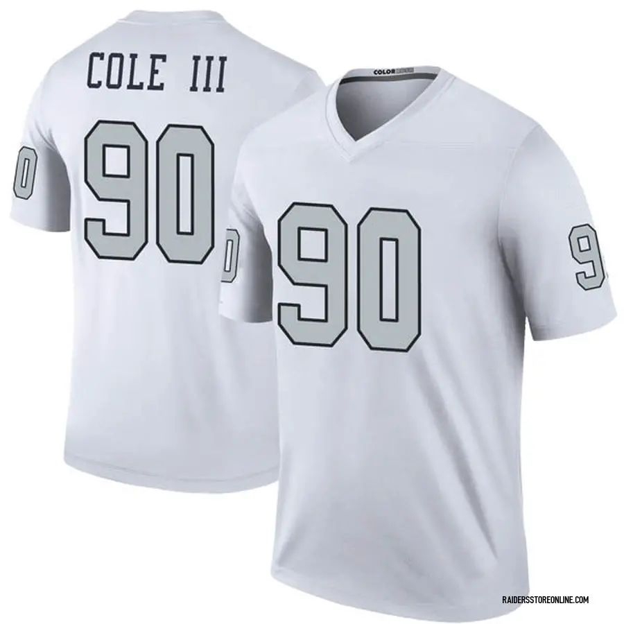 Nike A.J. Cole III Oakland Raiders Youth Legend White ...