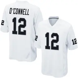 Nike Aidan O'Connell Las Vegas Raiders Men's Game White Jersey