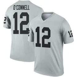 Nike Aidan O'Connell Las Vegas Raiders Men's Legend Inverted Silver Jersey