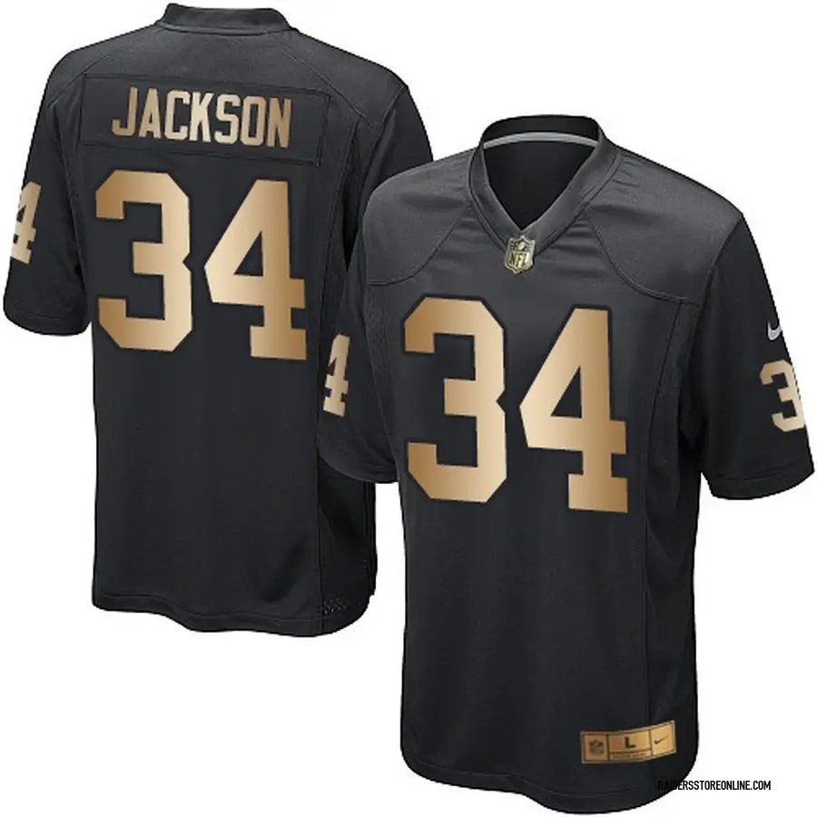 black and gold raiders jersey