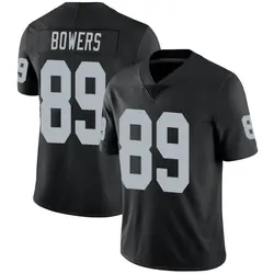 Nike Brock Bowers Las Vegas Raiders Men's Limited Black Team Color Vapor Untouchable Jersey