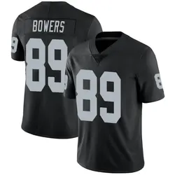 Nike Brock Bowers Las Vegas Raiders Youth Limited Black Team Color Vapor Untouchable Jersey