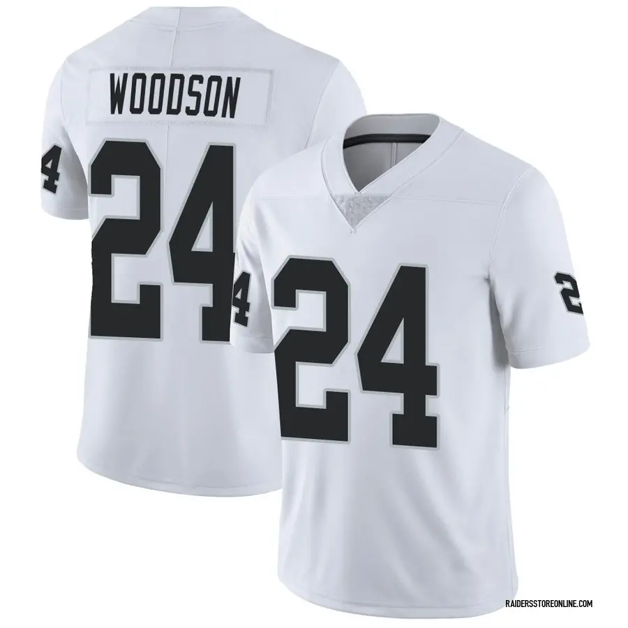 Nike Charles Woodson Las Vegas Raiders Men's Limited White Vapor  Untouchable Jersey