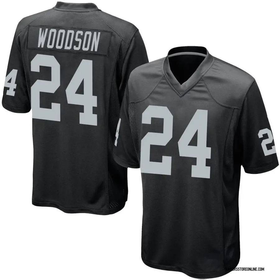 Nike Charles Woodson Las Vegas Raiders Women's Limited White Color Rush  Jersey