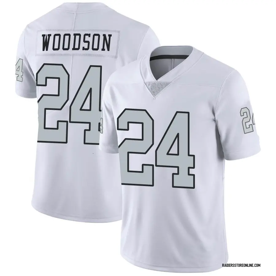 Charles Woodson Las Vegas Raiders Nike Youth Game Jersey - White
