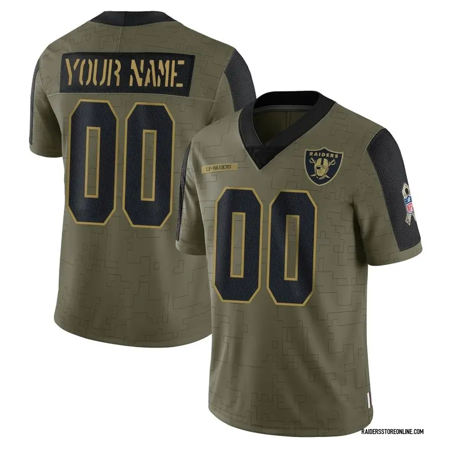 custom las vegas raiders jersey