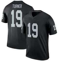 Nike DJ Turner Las Vegas Raiders Men's Legend Black Jersey