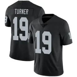 Nike DJ Turner Las Vegas Raiders Youth Limited Black Team Color Vapor Untouchable Jersey