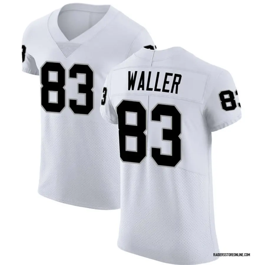 Nike Darren Waller Las Vegas Raiders Men's Elite White Vapor Untouchable Jersey