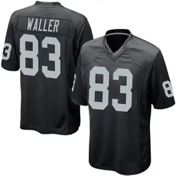 Nike Darren Waller Las Vegas Raiders Men's Game Black Team Color Jersey