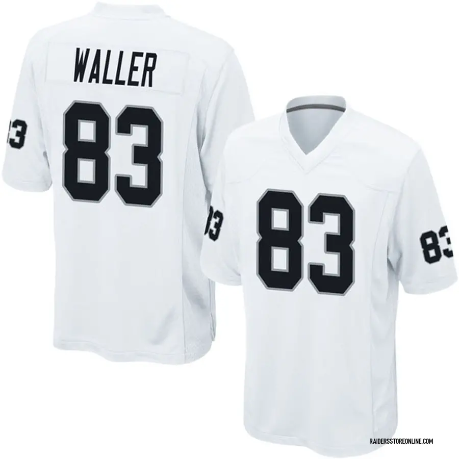 Nike Darren Waller Las Vegas Raiders Men's Game White Jersey