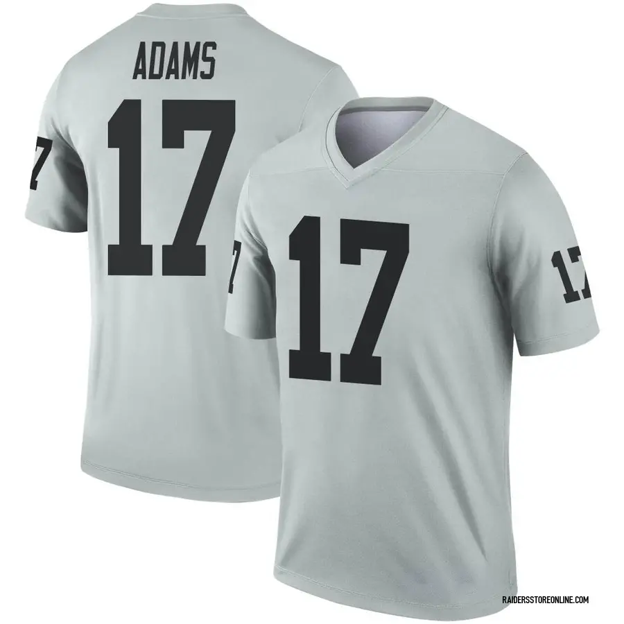 Nike Davante Adams Las Vegas Raiders Youth Legend Inverted Silver Jersey