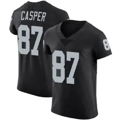 Dave Casper Las Vegas Raiders Men's Elite Black Team Color Vapor Untouchable Jersey
