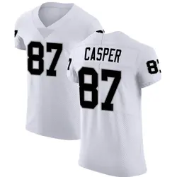 Dave Casper Las Vegas Raiders Men's Elite White Vapor Untouchable Jersey