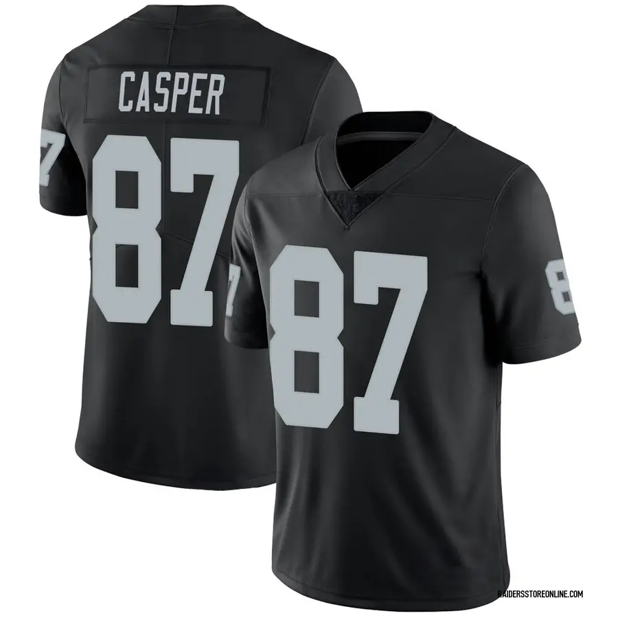 Nike Dave Casper Las Vegas Raiders Youth Limited Black 100th Vapor Jersey