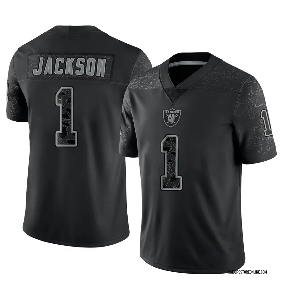 Nike DeSean Jackson Las Vegas Raiders Youth Limited Black Reflective Jersey