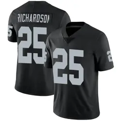Nike Decamerion Richardson Las Vegas Raiders Men's Limited Black Team Color Vapor Untouchable Jersey