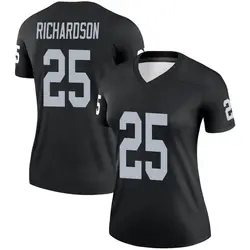 Nike Decamerion Richardson Las Vegas Raiders Women's Legend Black Jersey