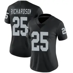 Nike Decamerion Richardson Las Vegas Raiders Women's Limited Black Team Color Vapor Untouchable Jersey