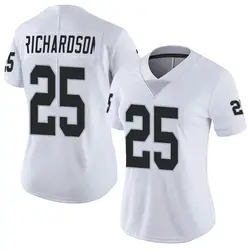 Nike Decamerion Richardson Las Vegas Raiders Women's Limited White Vapor Untouchable Jersey