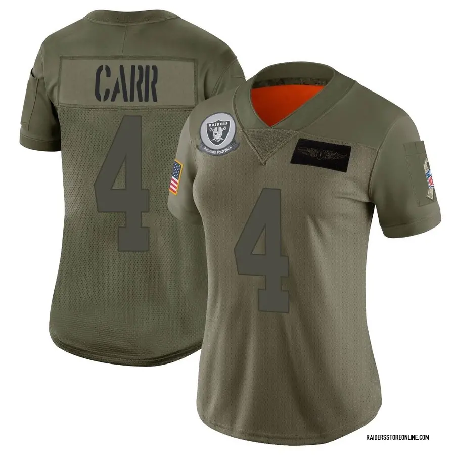 derek carr camo jersey
