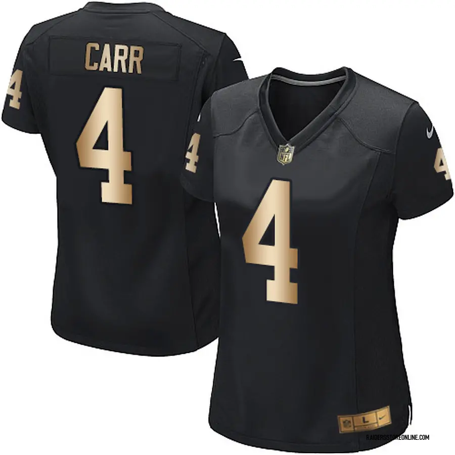 black and gold raiders jersey