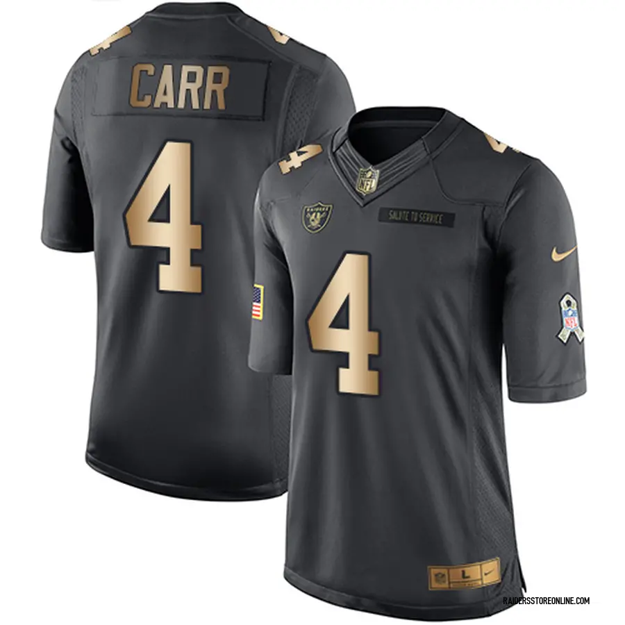 derek carr salute to service jersey