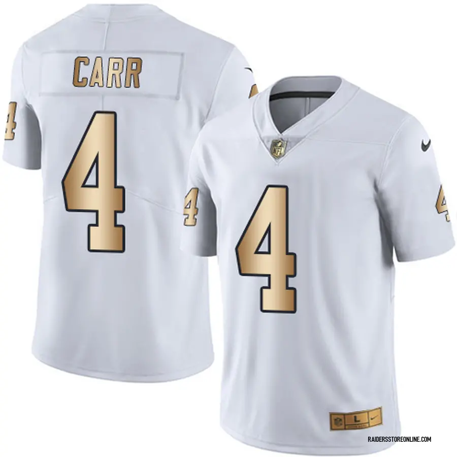 oakland raiders gold jersey