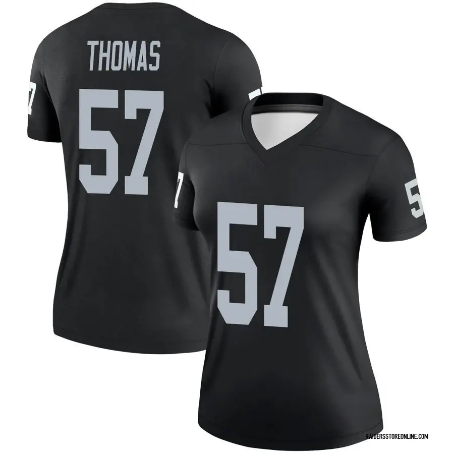 Nike Drake Thomas Las Vegas Raiders Women's Legend Black Jersey