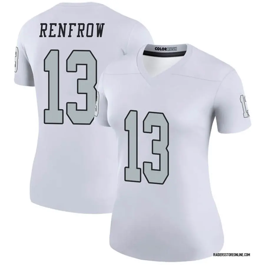 Men's Las Vegas Raiders Hunter Renfrow Nike Black Player Jersey