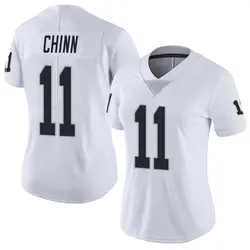 Nike Jeremy Chinn Las Vegas Raiders Women's Limited White Vapor Untouchable Jersey