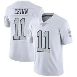 Nike Jeremy Chinn Las Vegas Raiders Youth Limited White Color Rush Jersey