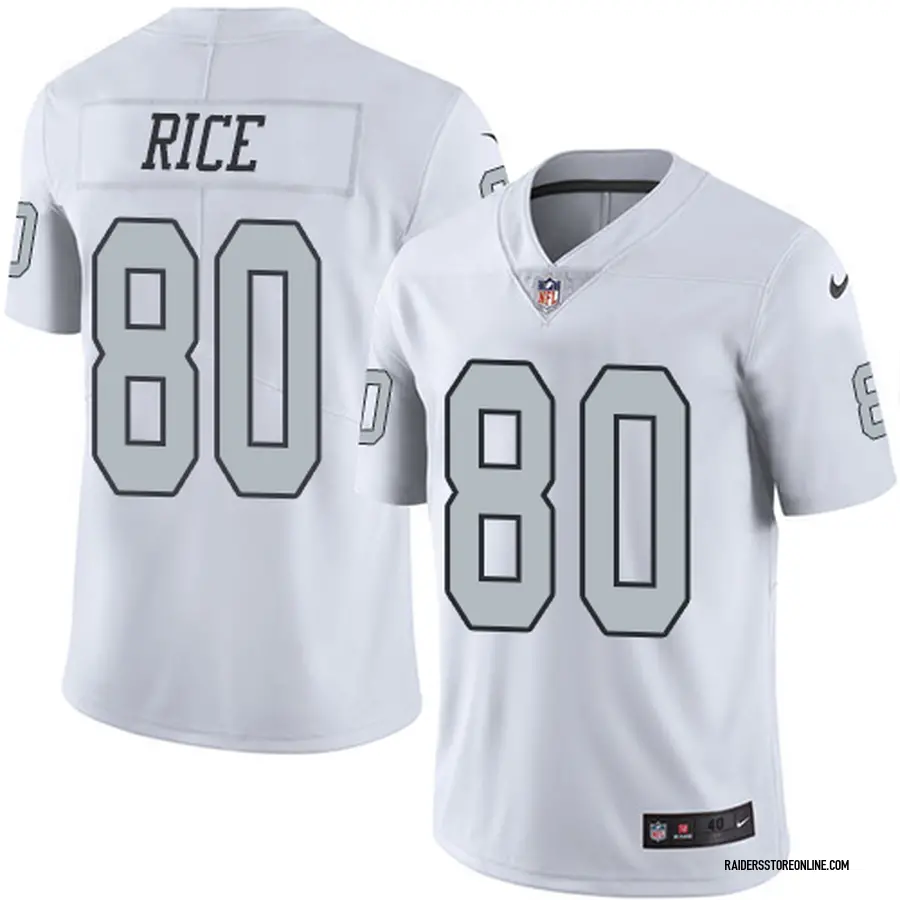 jerry rice oakland raiders jersey