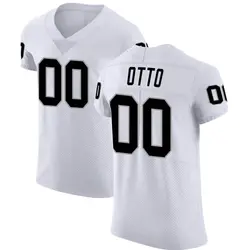 Jim Otto Las Vegas Raiders Men's Elite White Vapor Untouchable Jersey