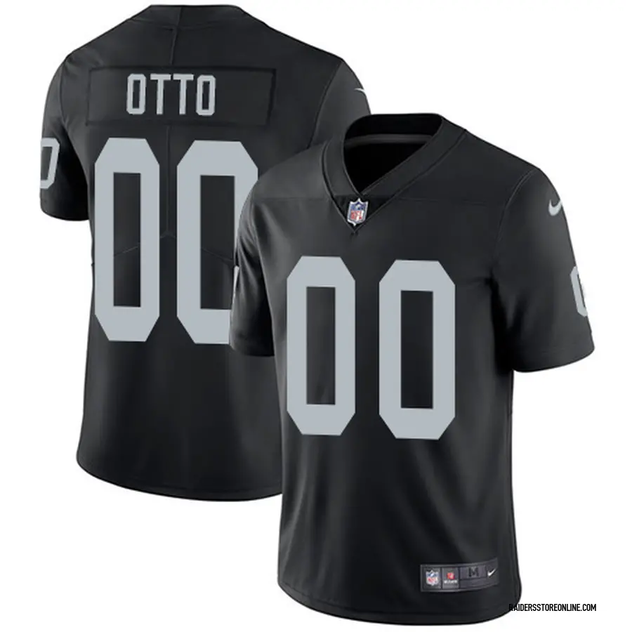 Nike Jim Otto Oakland Raiders Men's Limited Black Team Color Jersey