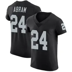ماليبو ٢٠١٢ Raiders #24 Johnathan Abram Black Team Color Women's Stitched Football Vapor Untouchable Limited Jersey الخبازة الفلسطينية