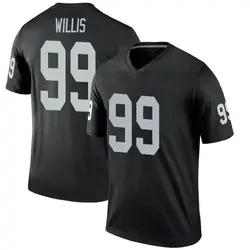 Nike Jordan Willis Las Vegas Raiders Men's Legend Black Jersey