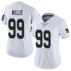 Nike Jordan Willis Las Vegas Raiders Women's Limited White Vapor Untouchable Jersey