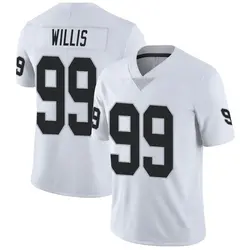 Nike Jordan Willis Las Vegas Raiders Youth Limited White Vapor Untouchable Jersey