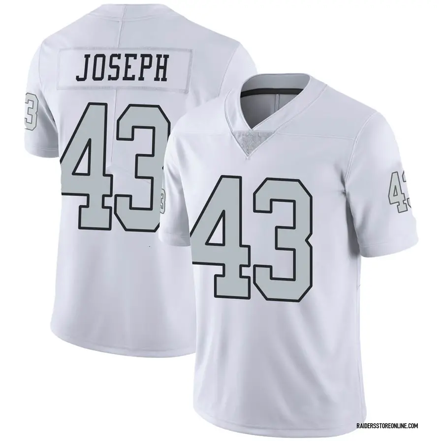 Nike Karl Joseph Las Vegas Raiders Men's Limited White Color Rush Jersey