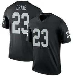 شركة فيندي Men's Las Vegas Raiders #23 Kenyan Drake Black Vapor Limited Nike Jersey تونة قودي صغير