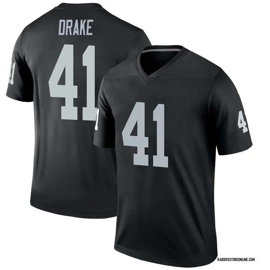 Nike Kenyan Drake Las Vegas Raiders Men's Legend Black Jersey