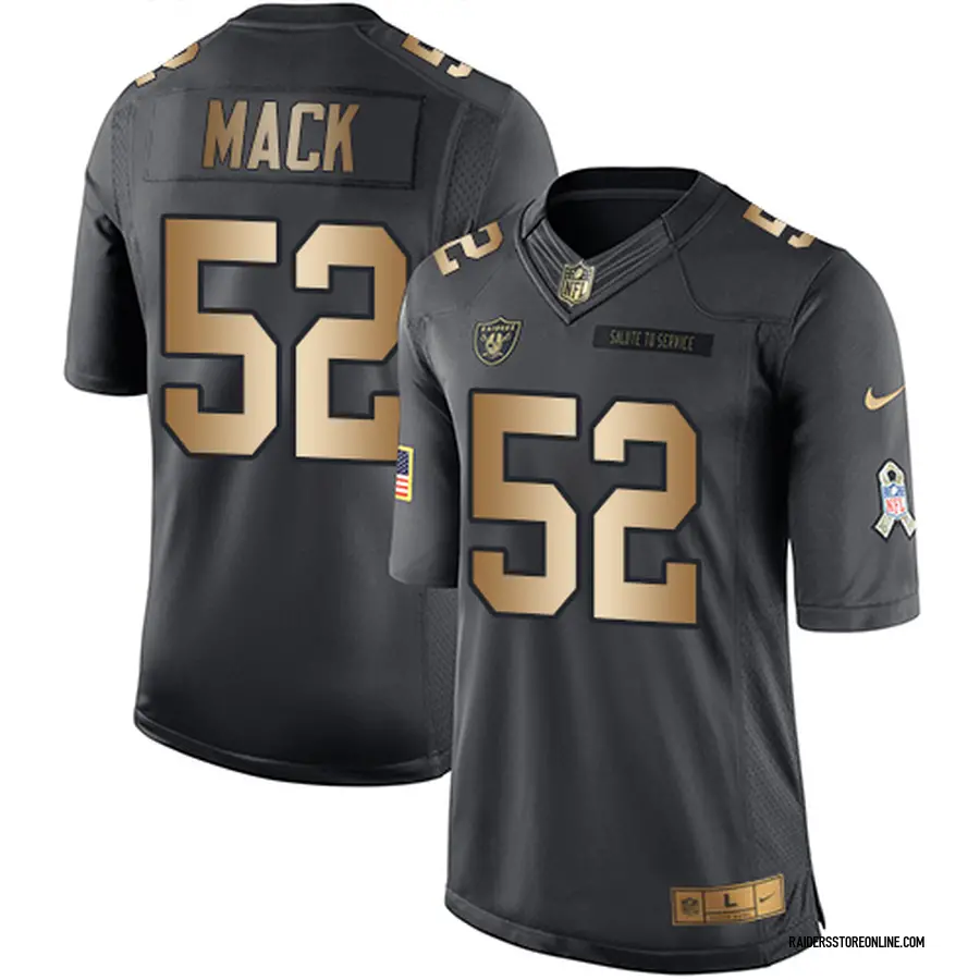 raiders gold and black jersey