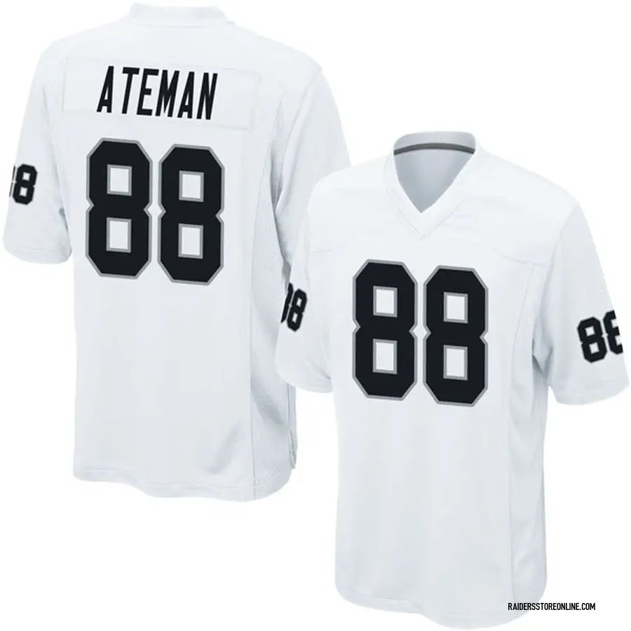 oakland raiders white jersey