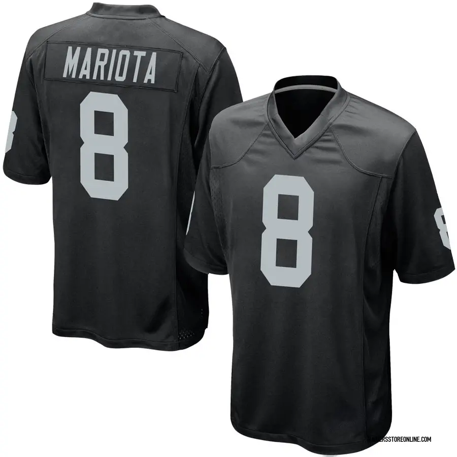 marcus mariota las vegas raiders jersey