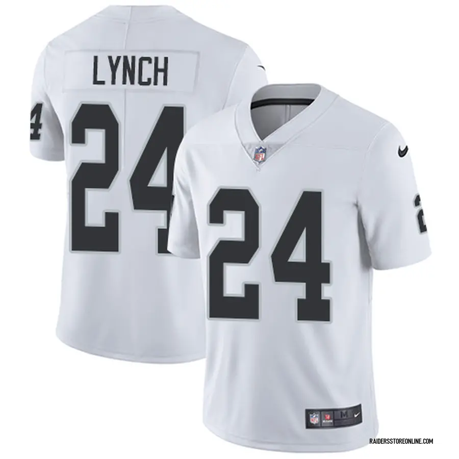 white marshawn lynch jersey