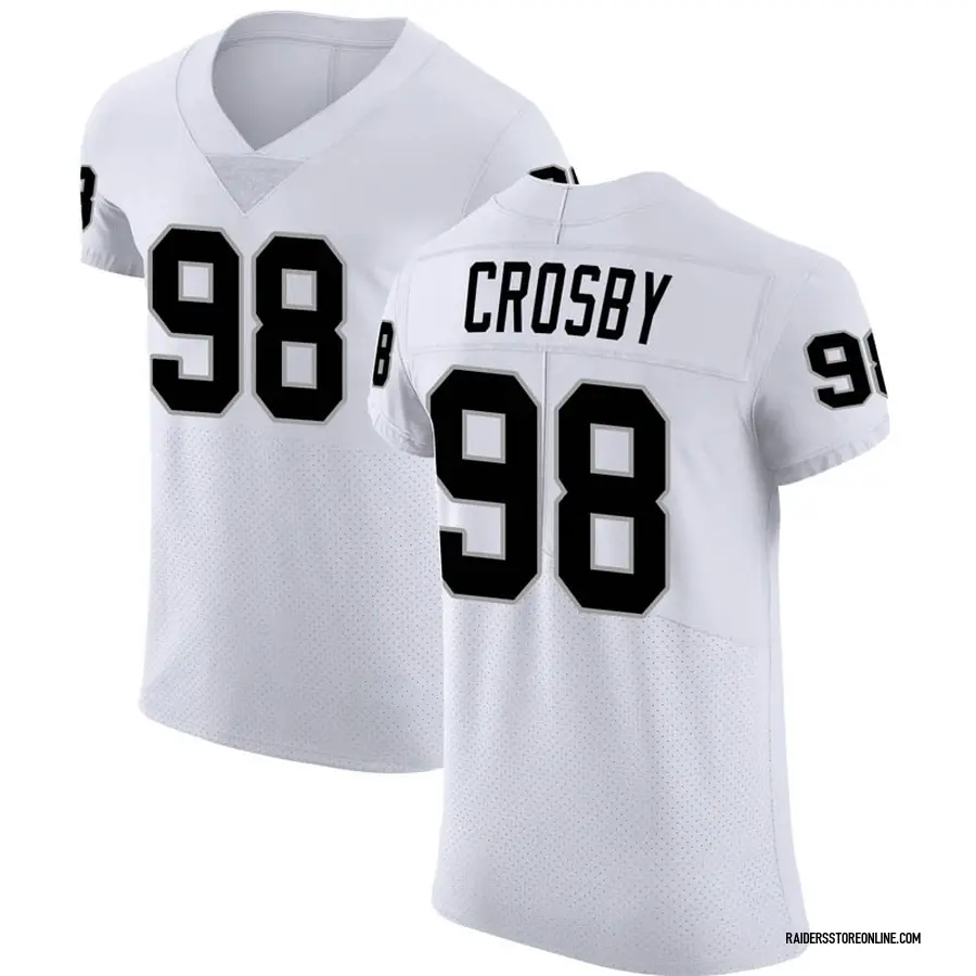 Youth Nike Maxx Crosby Black Las Vegas Raiders Game Jersey 