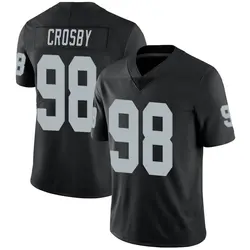 Nike Maxx Crosby Las Vegas Raiders Men's Limited Black Team Color Vapor Untouchable Jersey