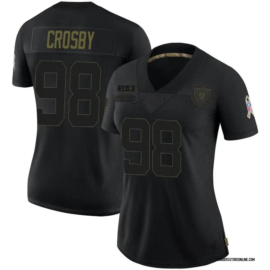 Nike Maxx Crosby Las Vegas Raiders Women's Limited Black 2020